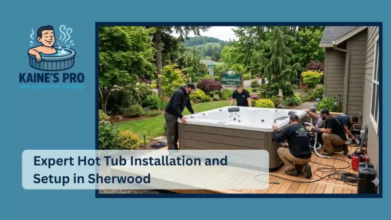 Expert Hot Tub Installation and Setup in Sherwood