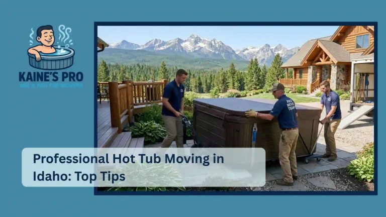 Professional Hot Tub Moving in Idaho Top Tips
