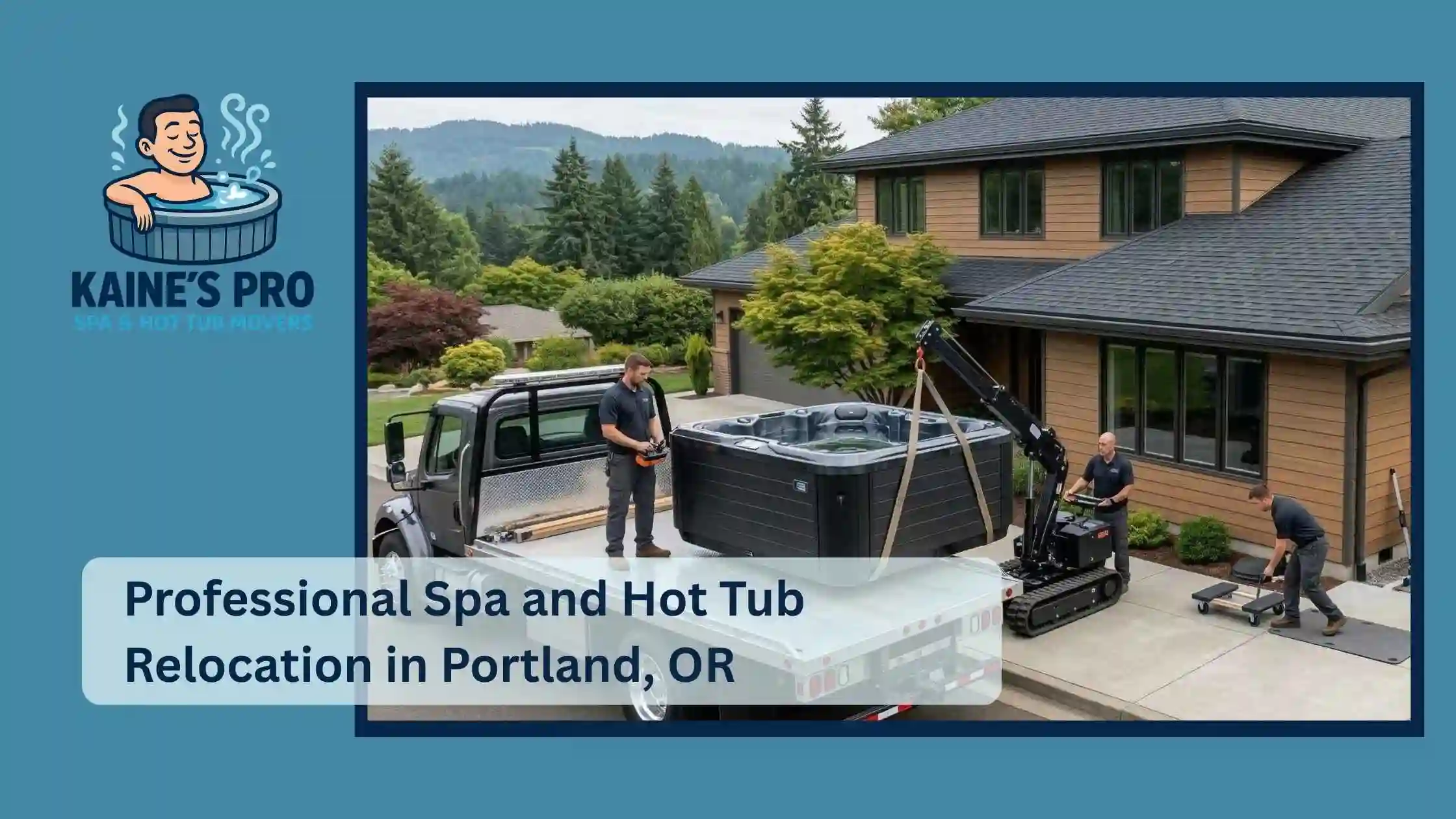 Professional Spa and Hot Tub Relocation in Portland, OR