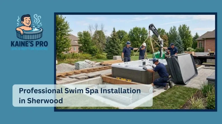 Professional Swim Spa Installation in Sherwood