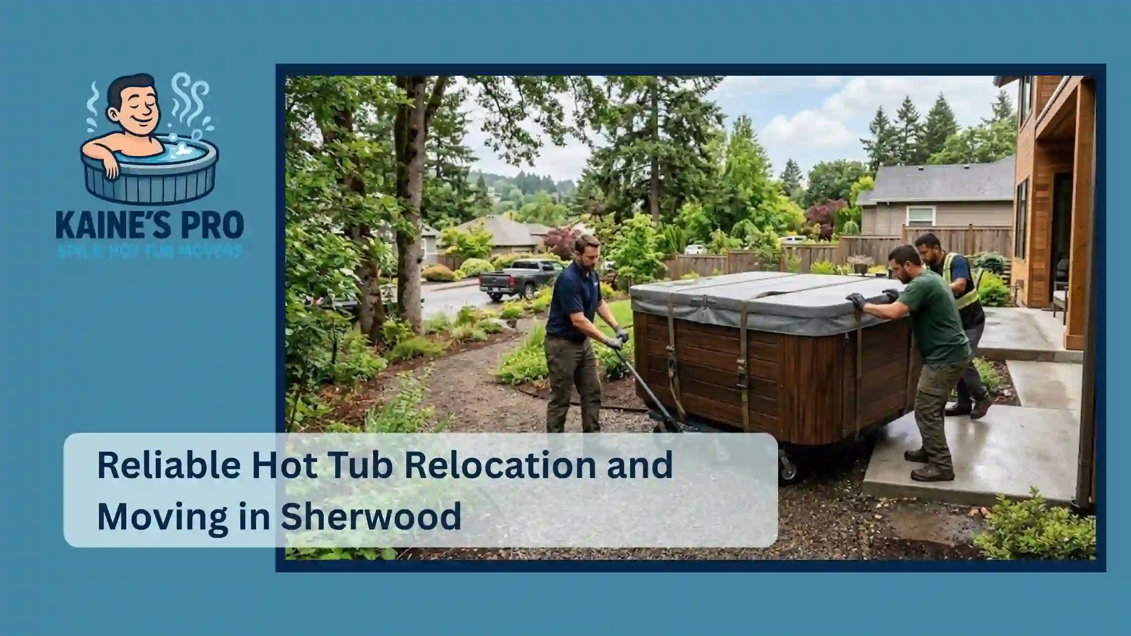Reliable Hot Tub Relocation and Moving in Sherwood