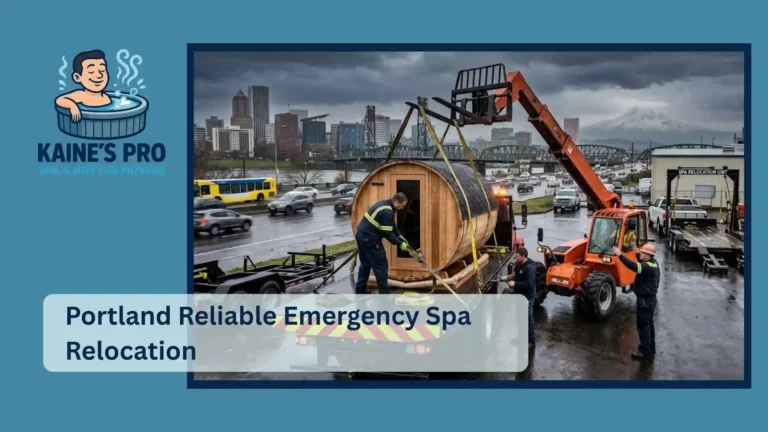 Portland Reliable Emergency Spa Relocation