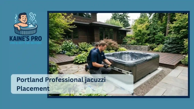 Portland Professional jacuzzi Placement